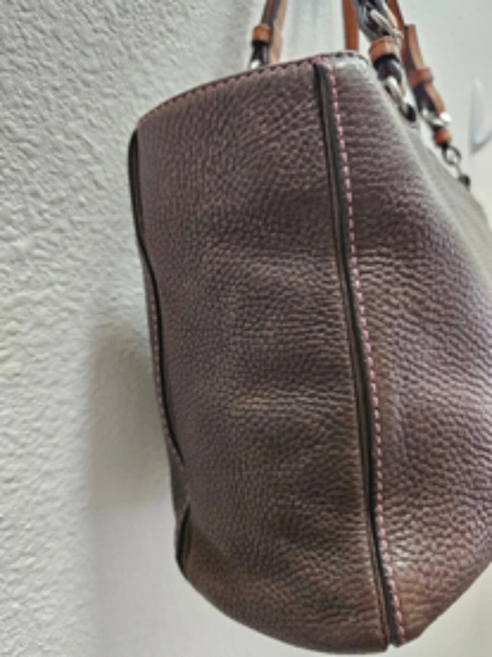 Coach VINTAGE Chelsea Pebbled Leather Tote
